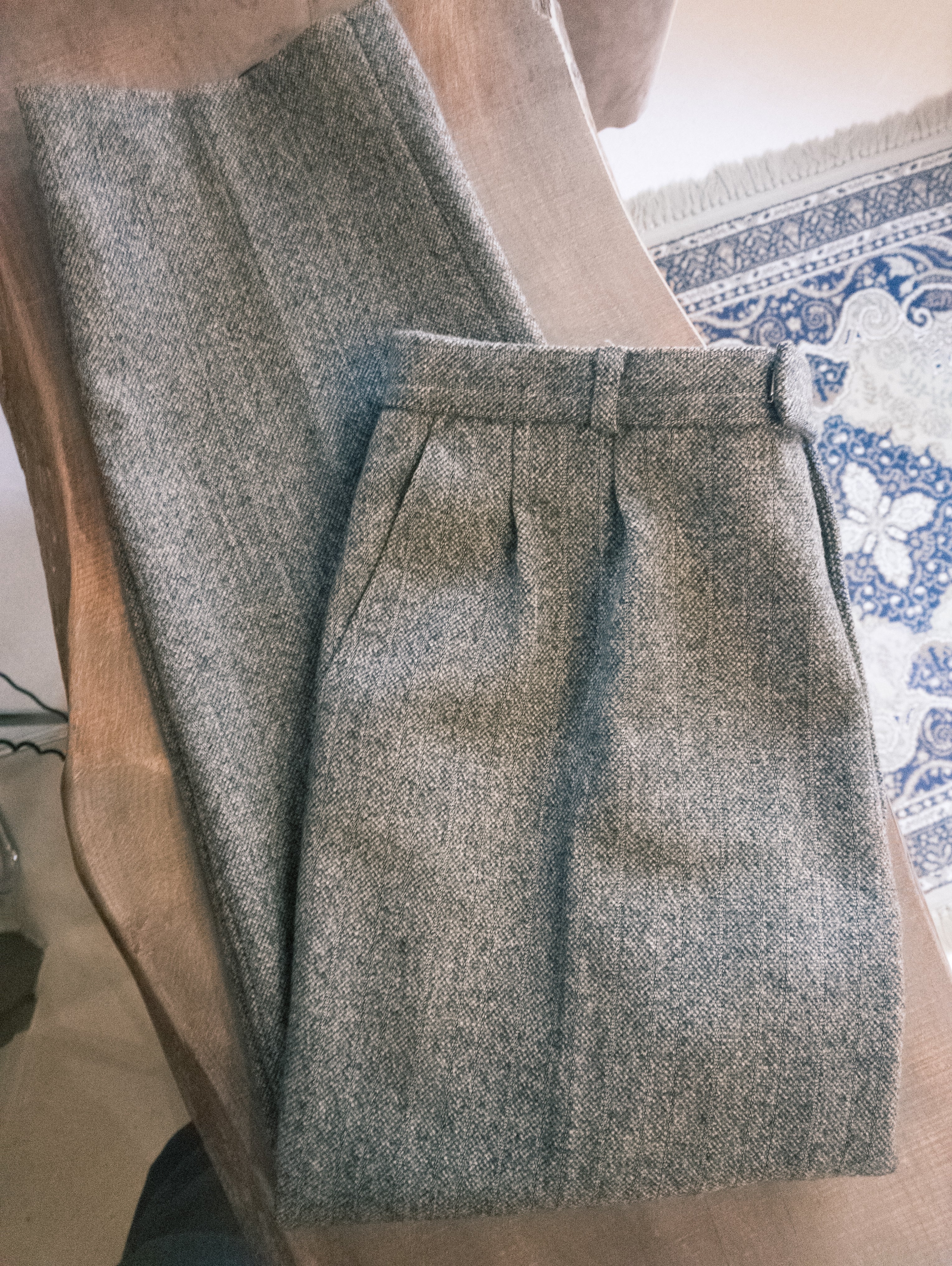 Pantalon à pinces Vintage Ted Lapidus