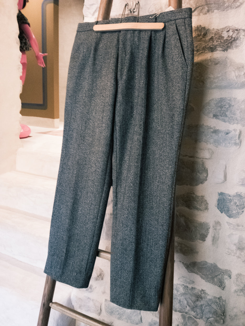 Pantalon à pinces Vintage Ted Lapidus