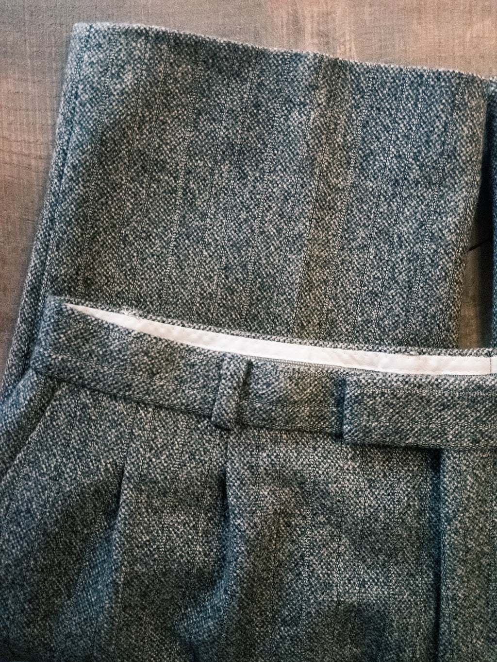 Pantalon à pinces Vintage Ted Lapidus