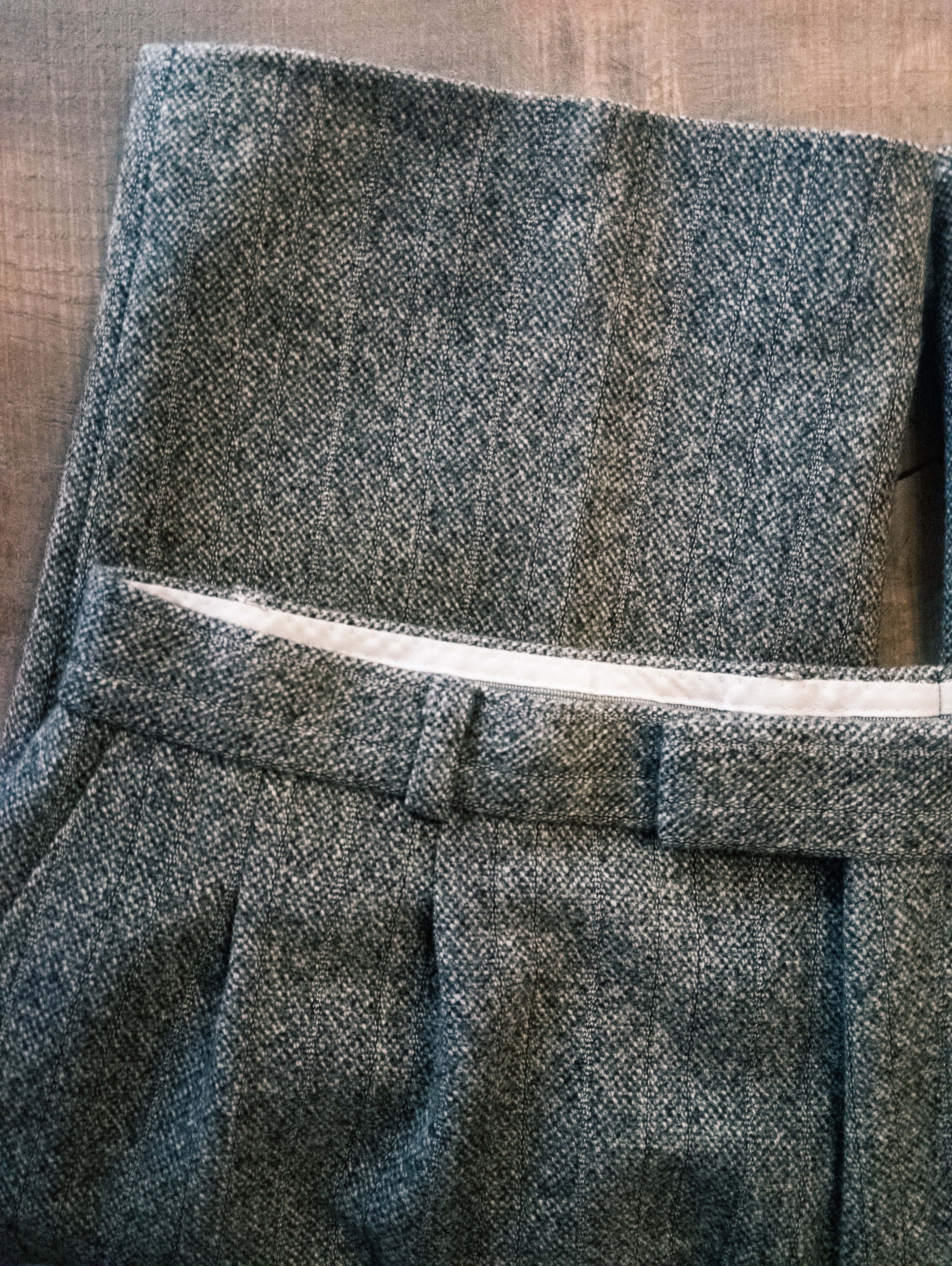 Pantalon à pinces Vintage Ted Lapidus