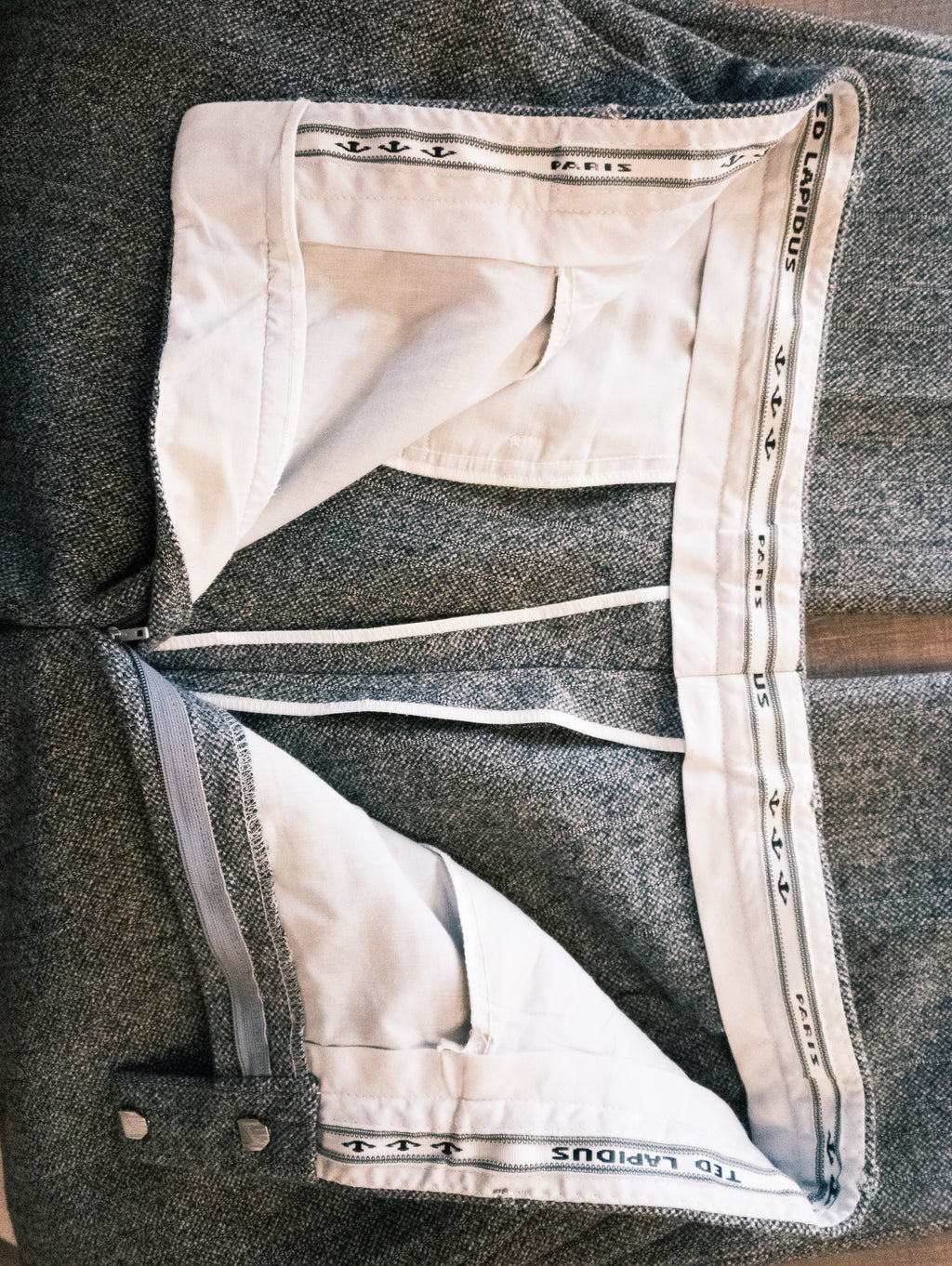 Pantalon à pinces Vintage Ted Lapidus