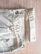 Pantalon à pinces vintage toile de coton