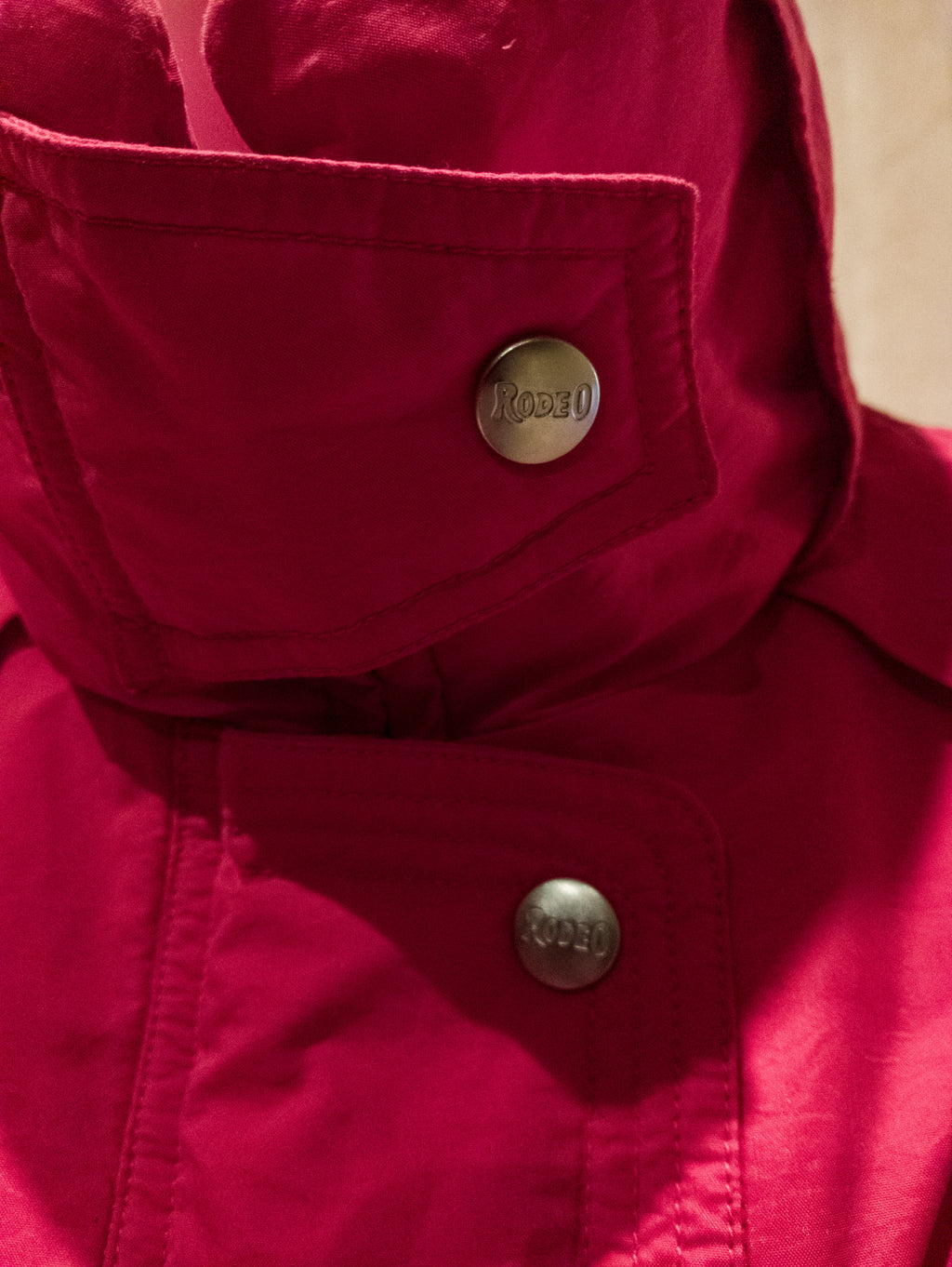 Parka Rodeo vintage 80's Rouge