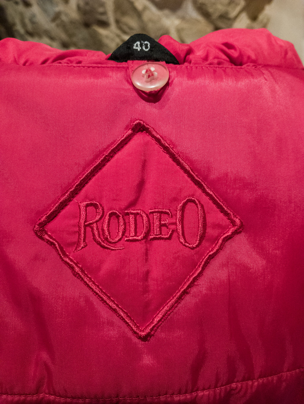 Parka Rodeo vintage 80's Rouge