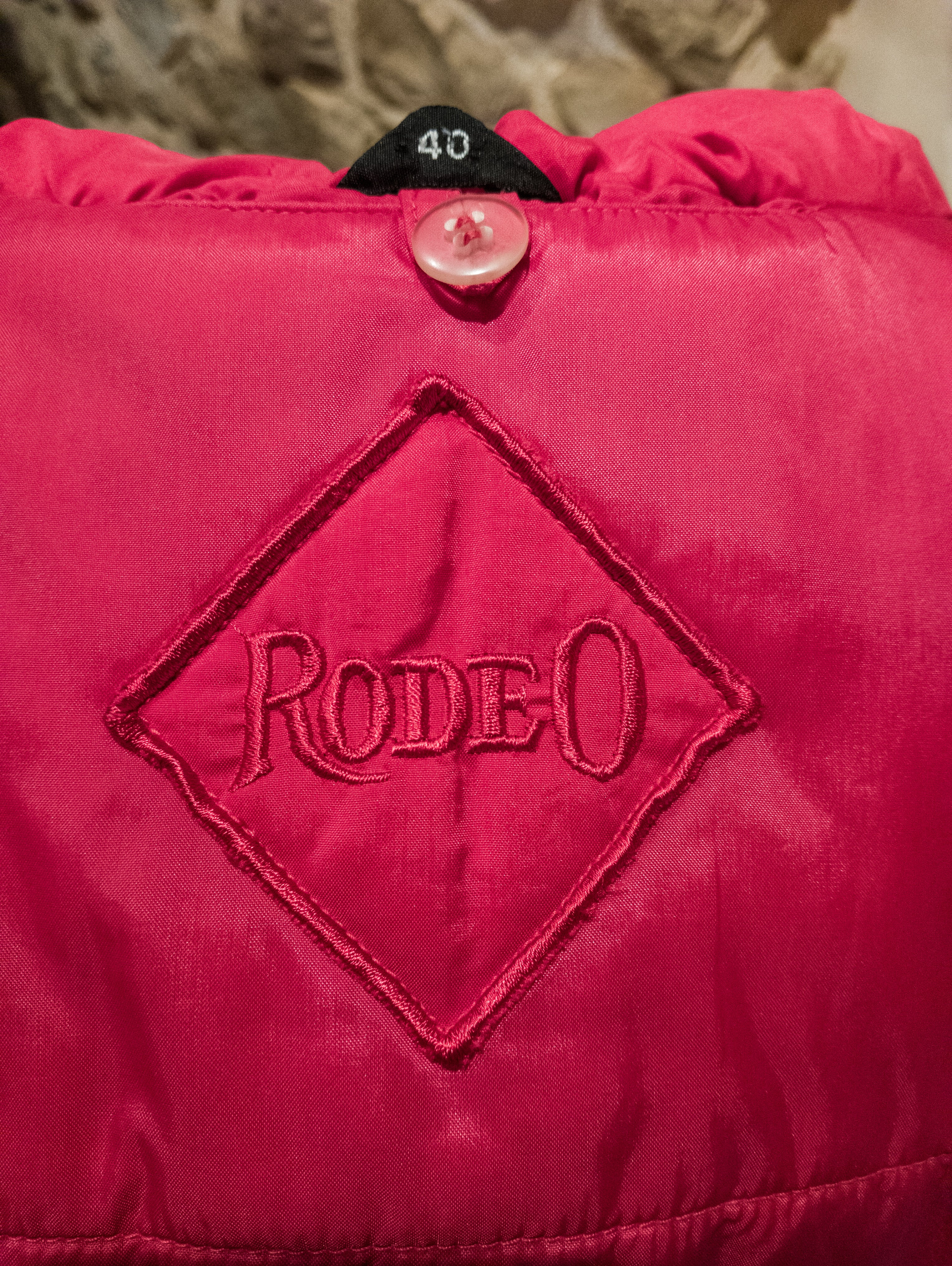 Parka Rodeo vintage 80's Rouge