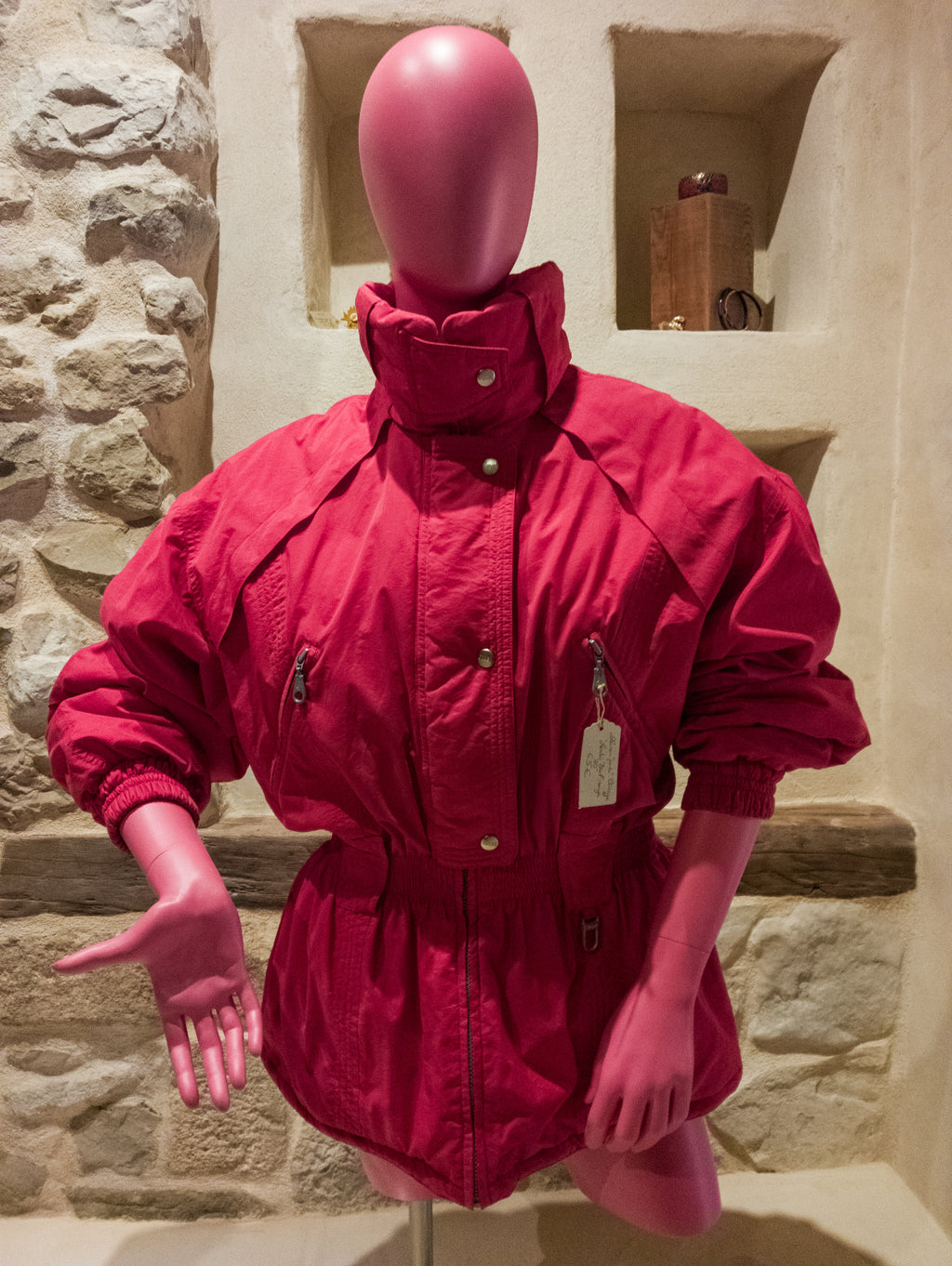 Parka Rodeo vintage 80's Rouge