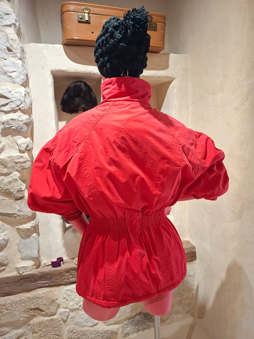 Parka d'hiver 80's Rouge