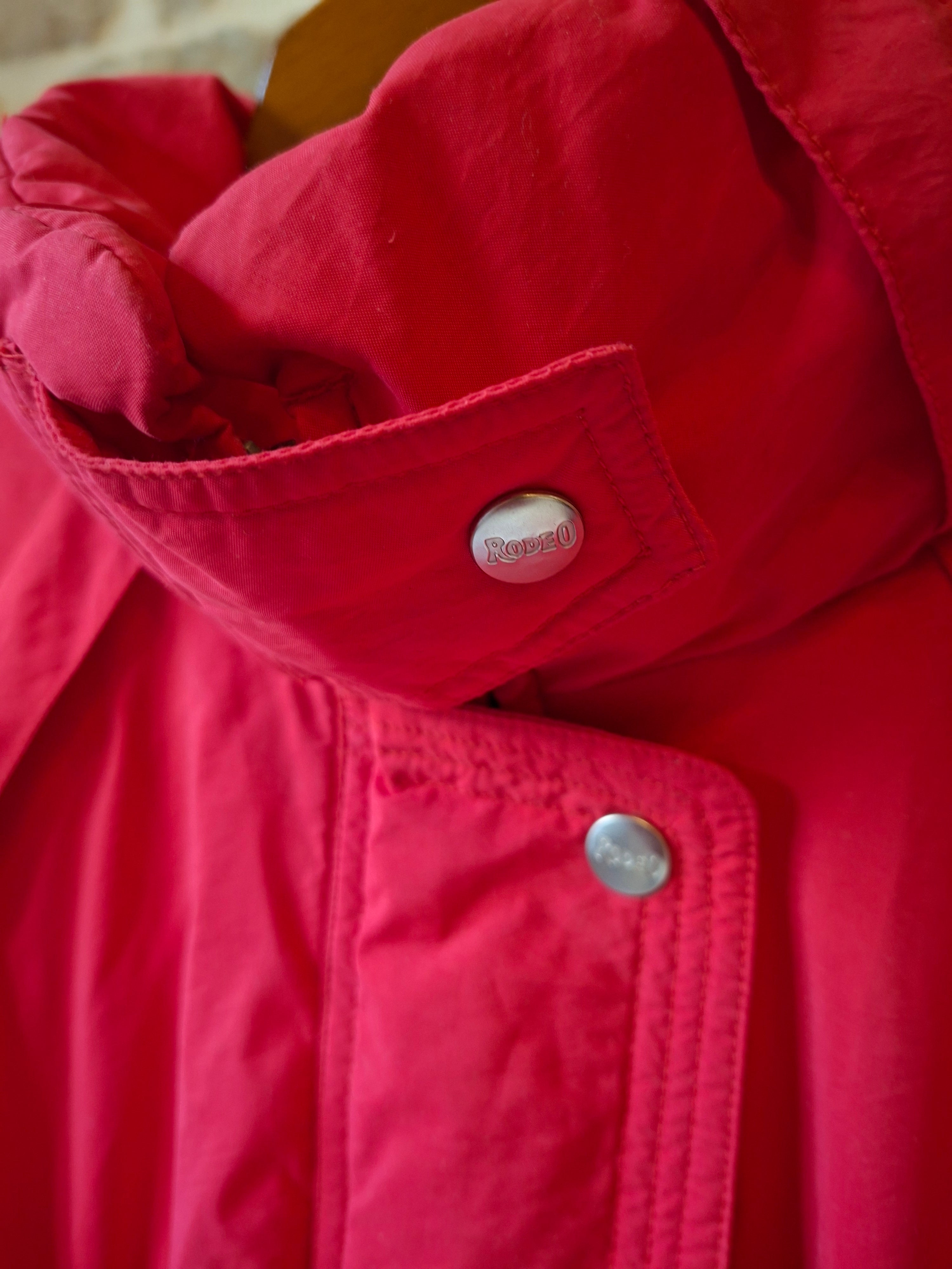 Parka d'hiver 80's Rouge
