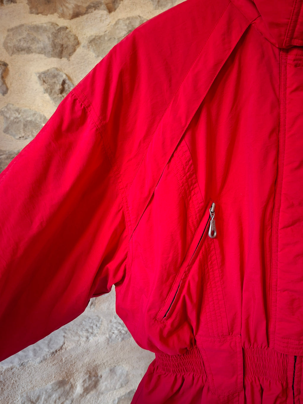 Parka d'hiver 80's Rouge