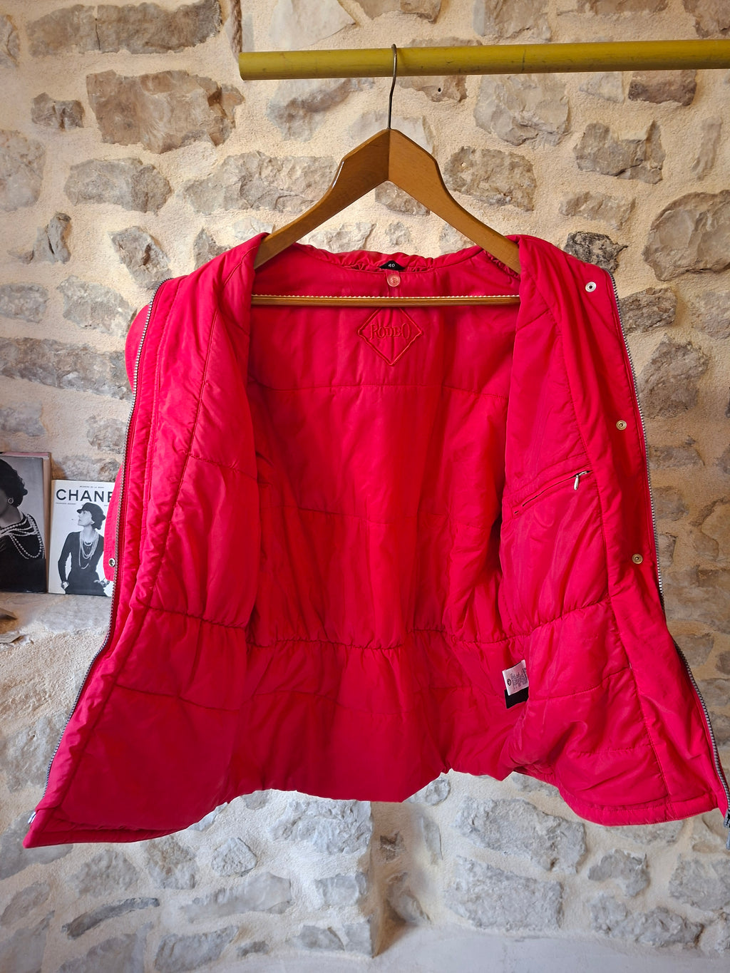 Parka d'hiver 80's Rouge