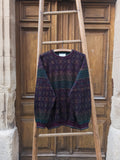 Pull ''Jacquard'' vintage Benoit Geney