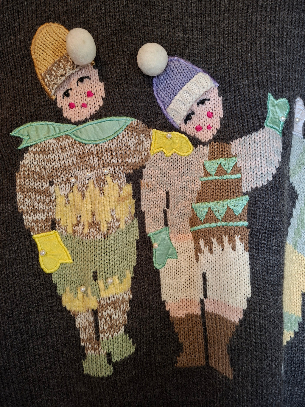 Pull de Noël Kiabi Vintage ''Lutins''