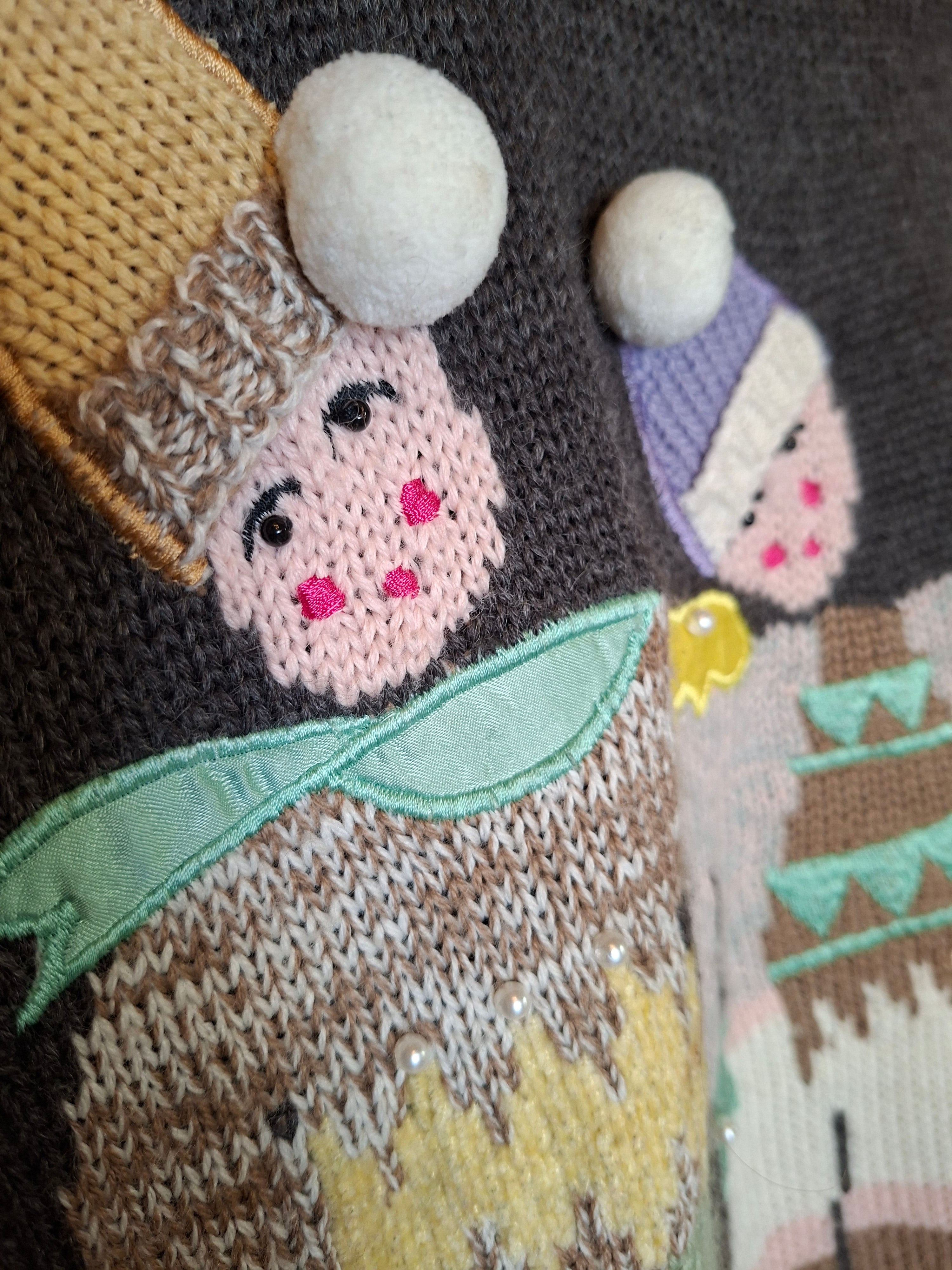 Pull de Noël Kiabi Vintage ''Lutins''