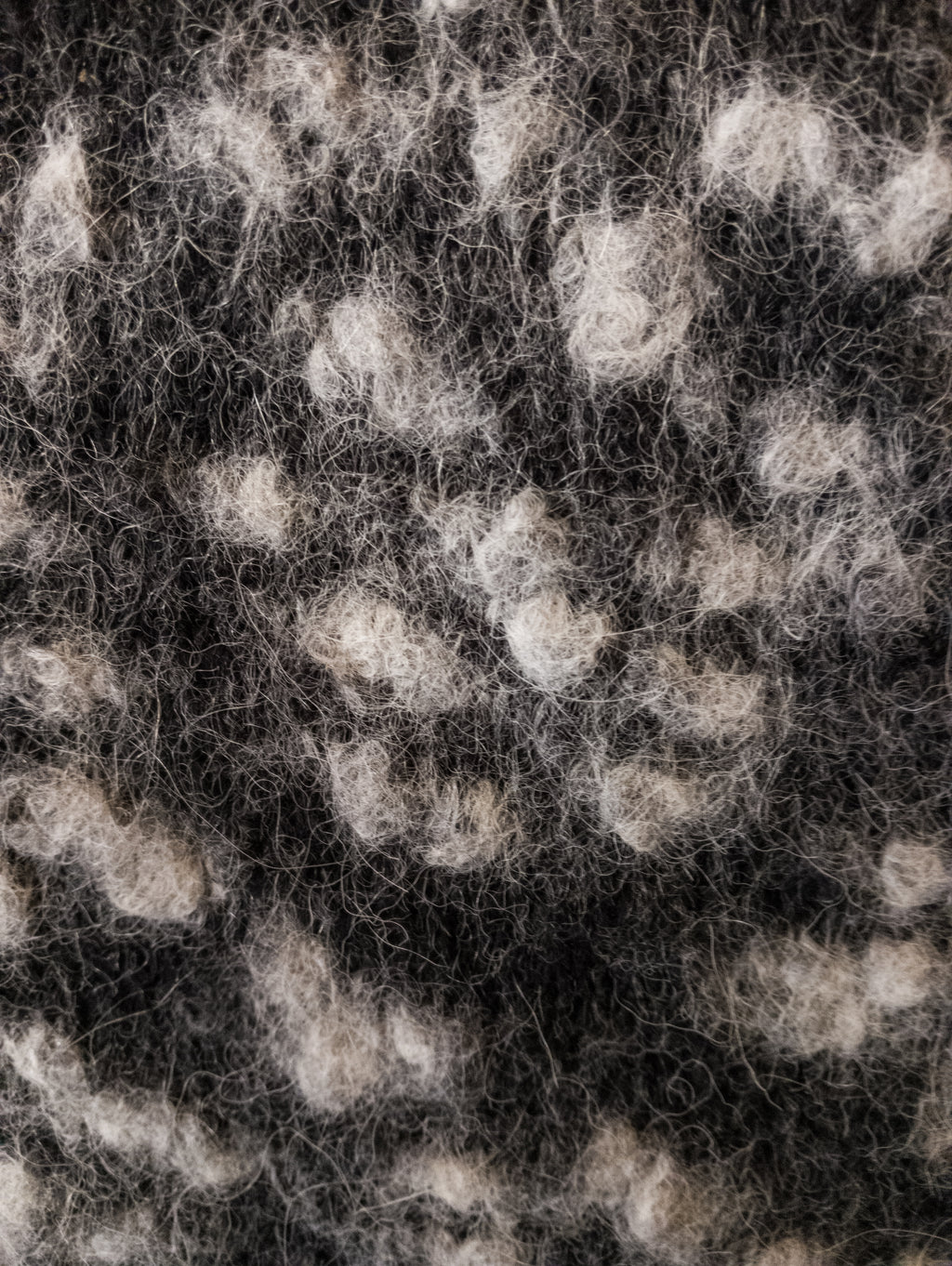 Pull débardeur ''enneigé'' fait main