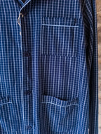 Pyjama homme ''Marine et petits carreaux''