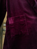 Robe de chambre vintage velours ''Gryffondor''