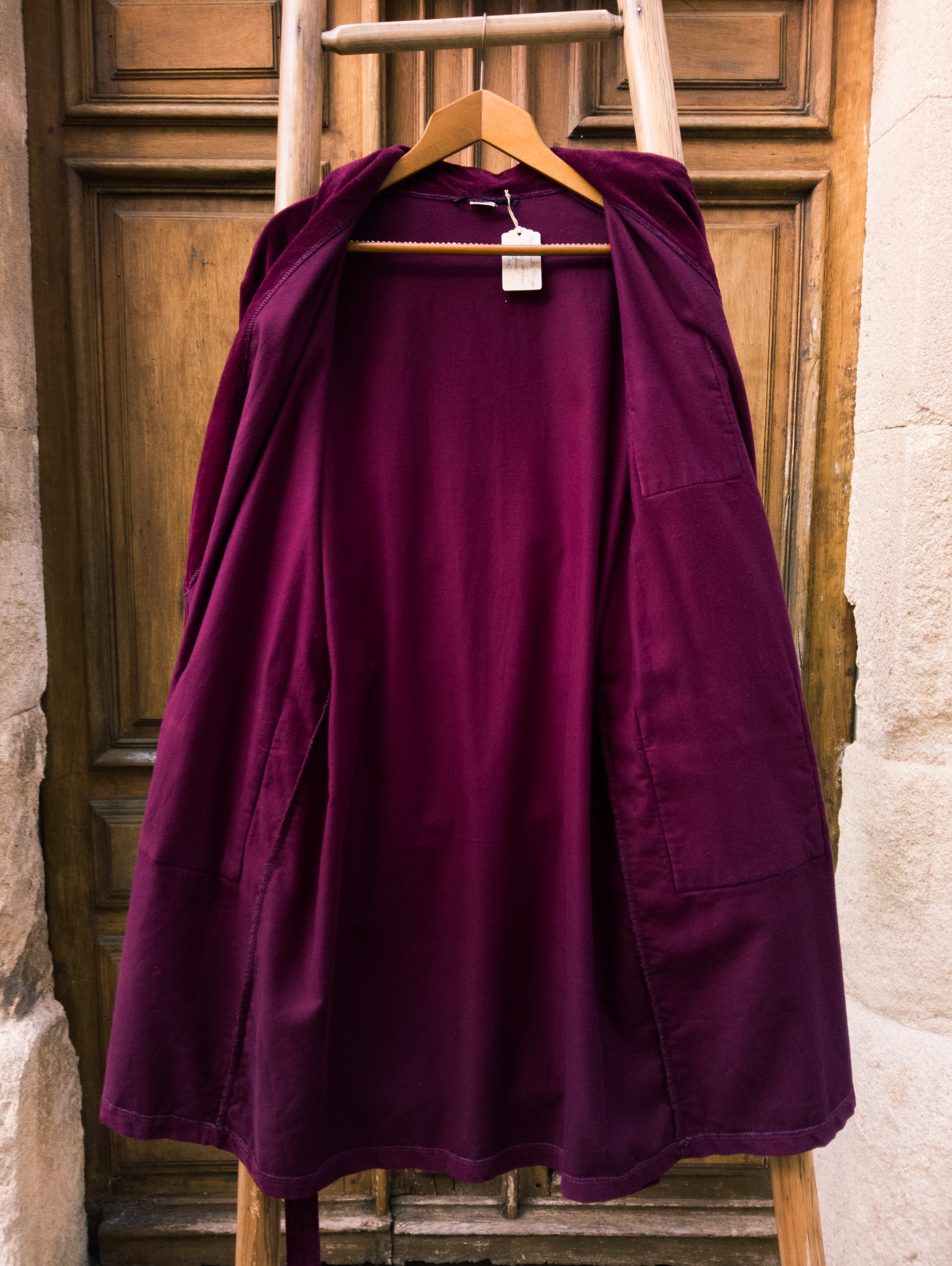 Robe de chambre vintage velours ''Gryffondor''