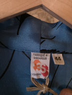 Robe 3 suisses vintage ''plumes''