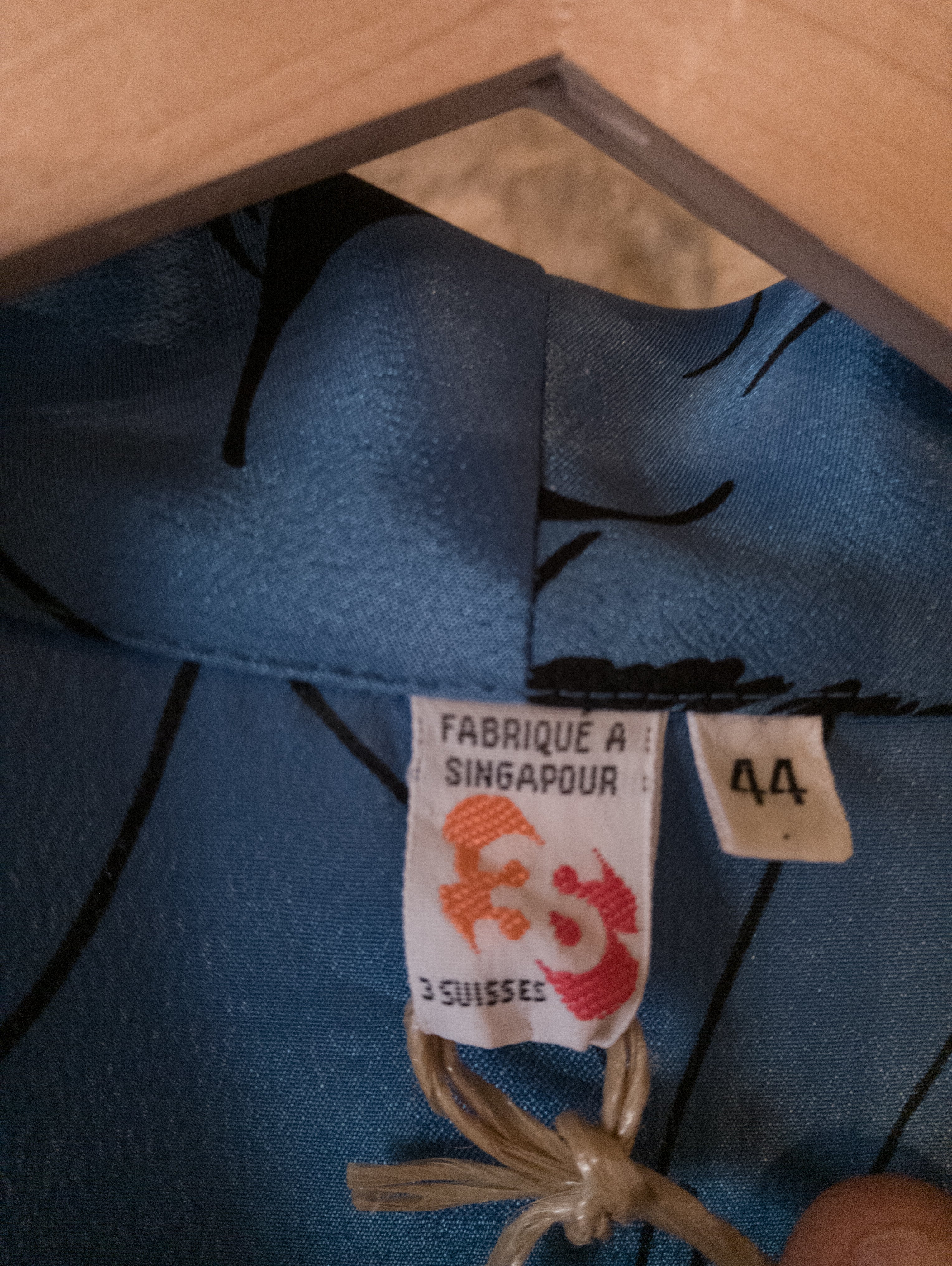 Robe 3 suisses vintage ''plumes''