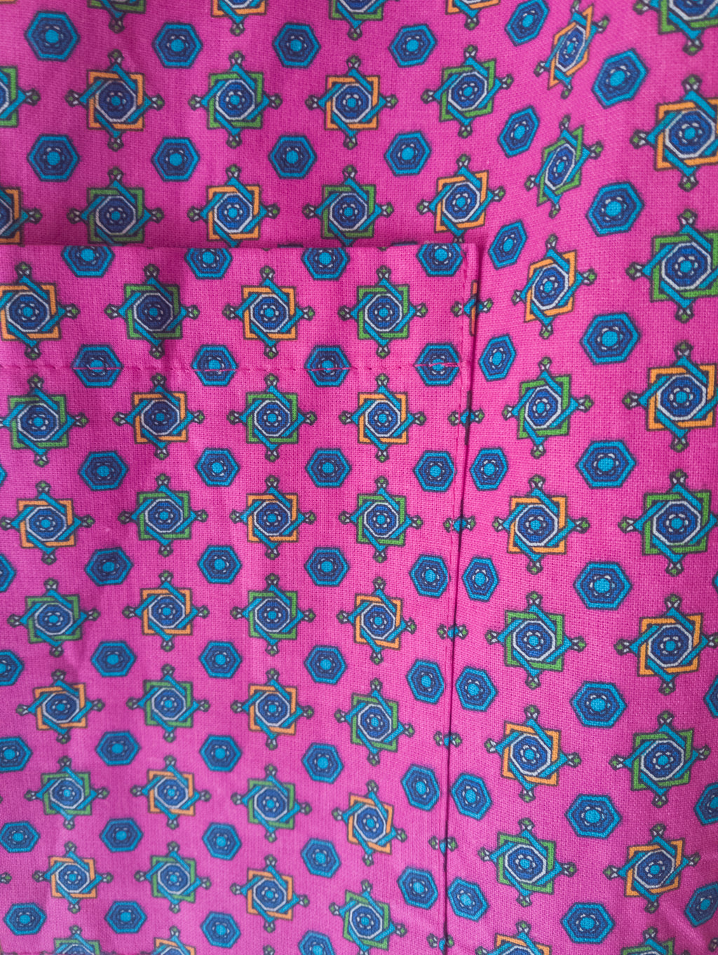 Robe blouse ''rose''