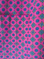 Robe blouse ''rose''