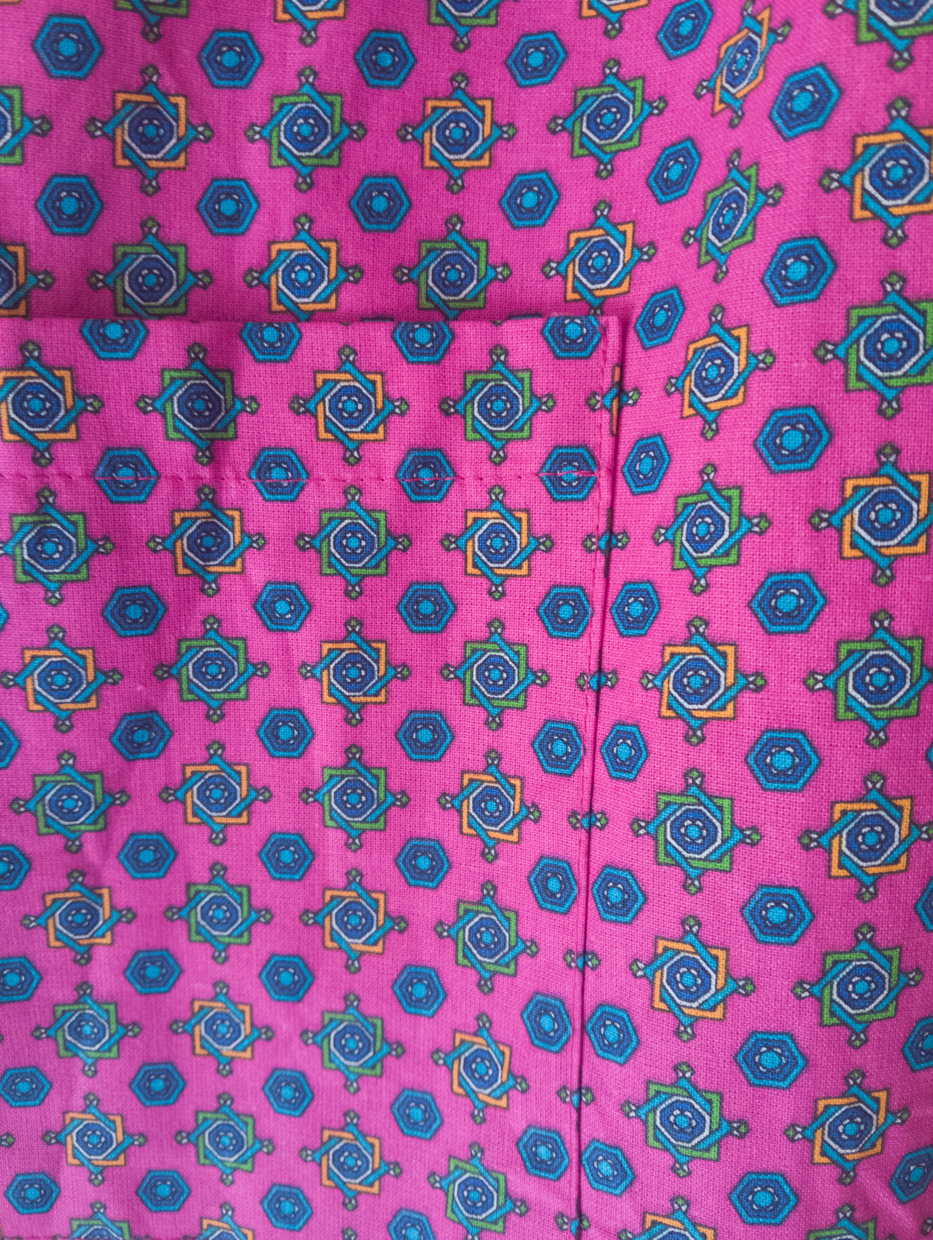 Robe blouse ''rose''