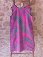 Robe blouse ''rose''