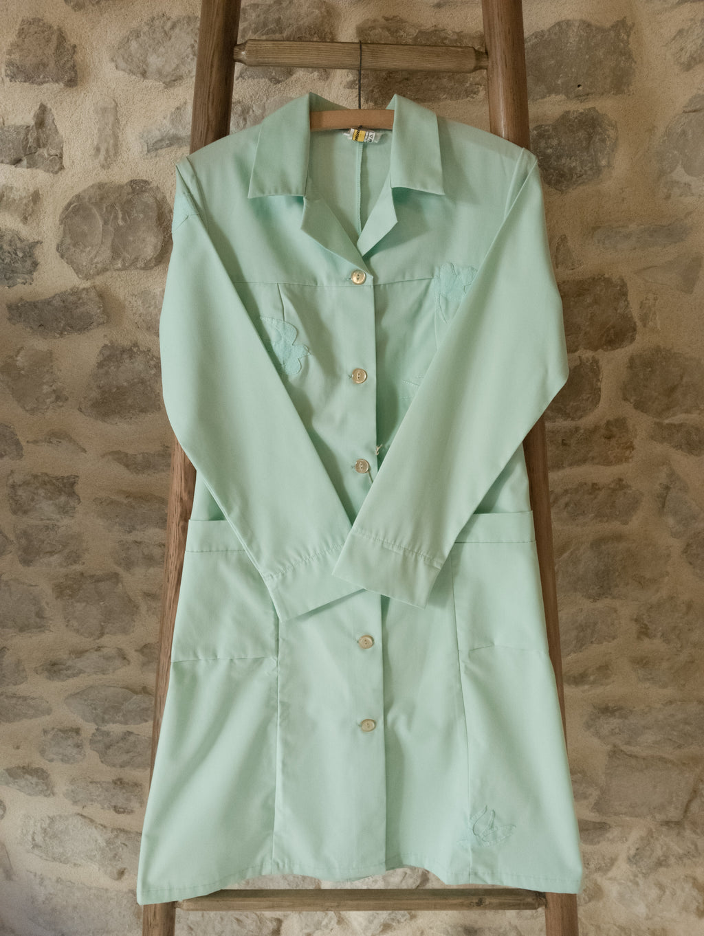 Robe Blouse vintage ''Hirondelles''