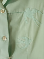 Robe Blouse vintage ''Hirondelles''