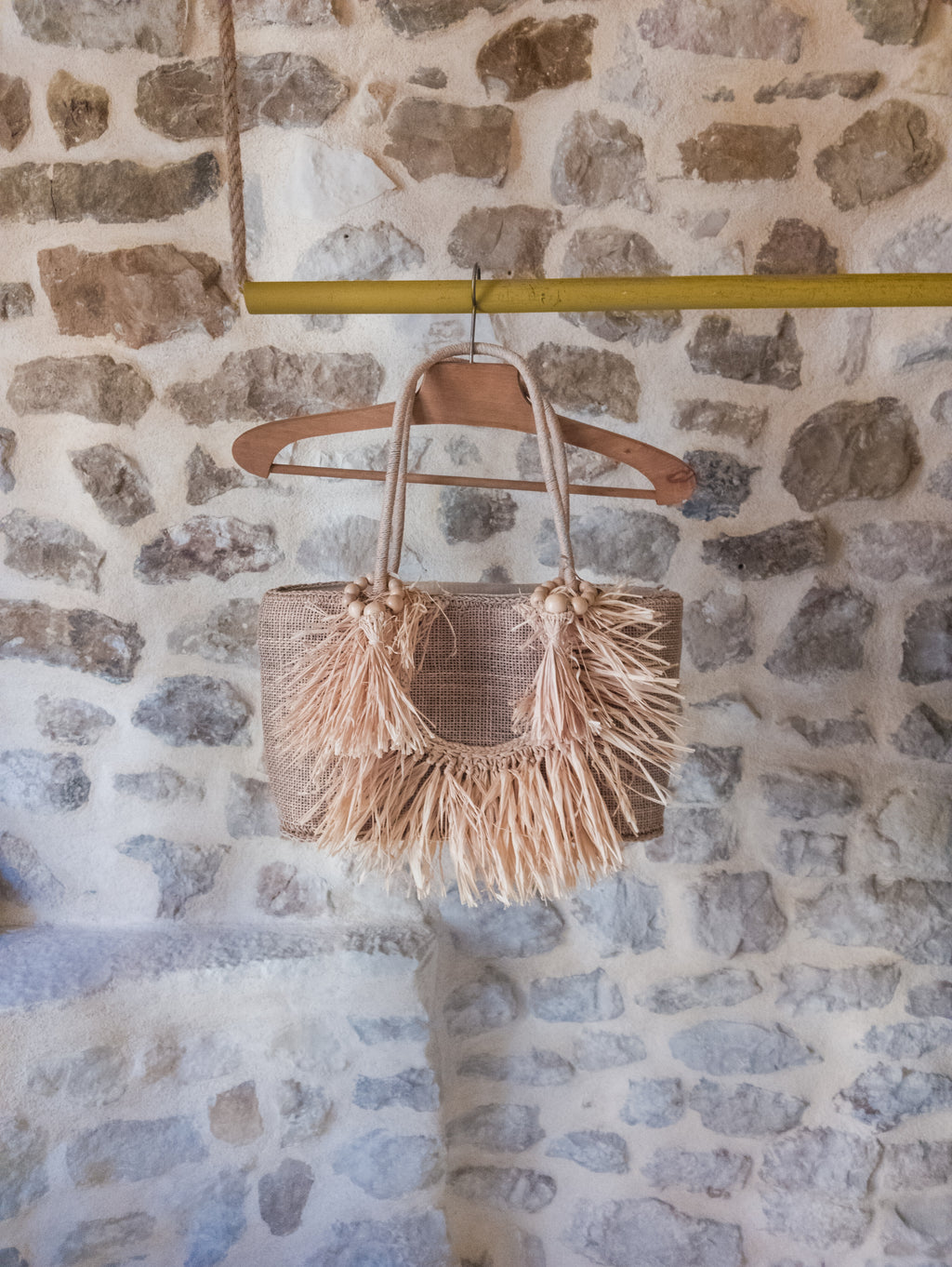 Sac Raphia Vintage ''Upcycling''