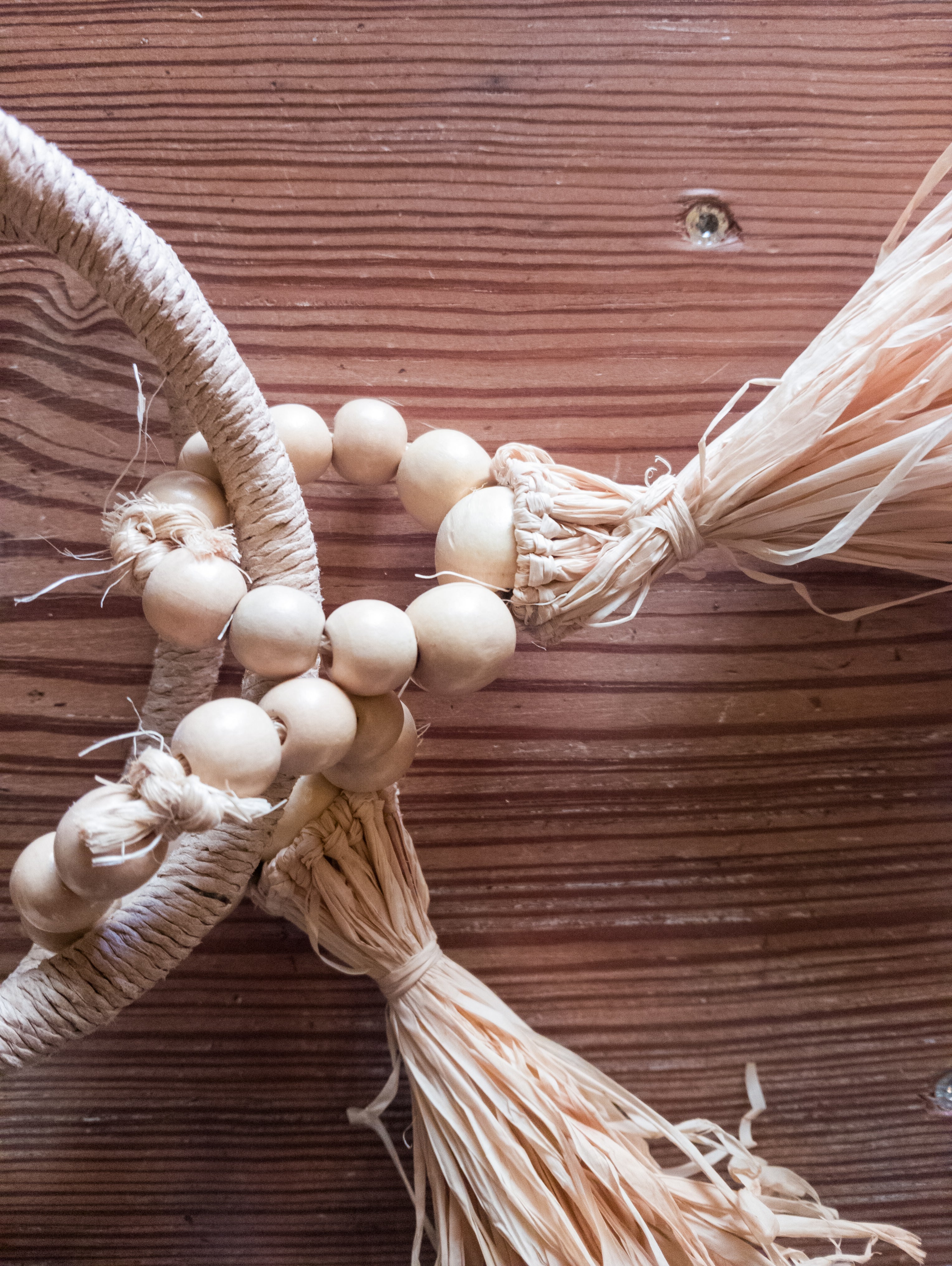 Sac Raphia Vintage ''Upcycling''