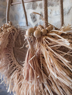 Sac Raphia Vintage ''Upcycling''