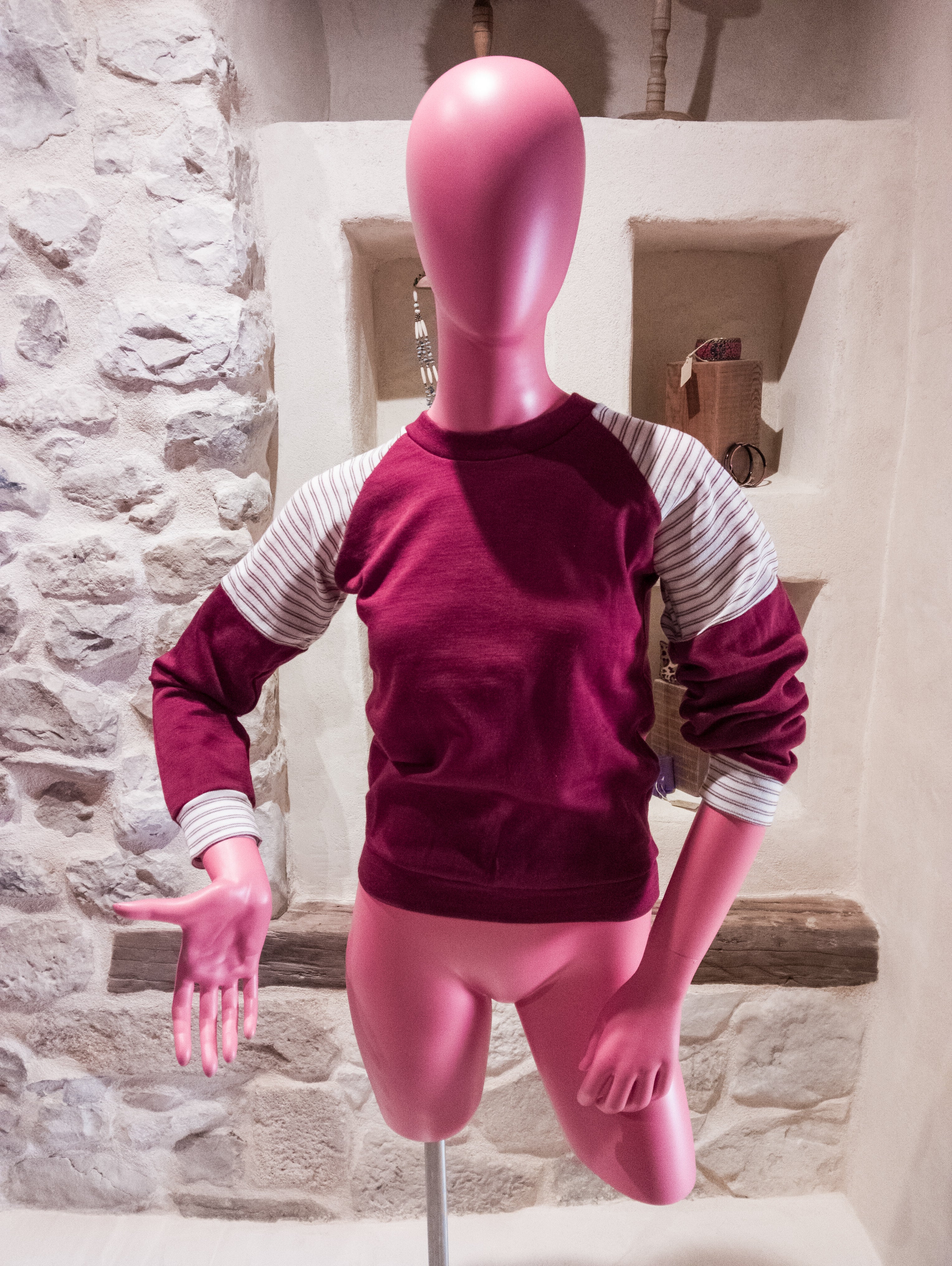 Sweat Pyjama Bordeau Vintage