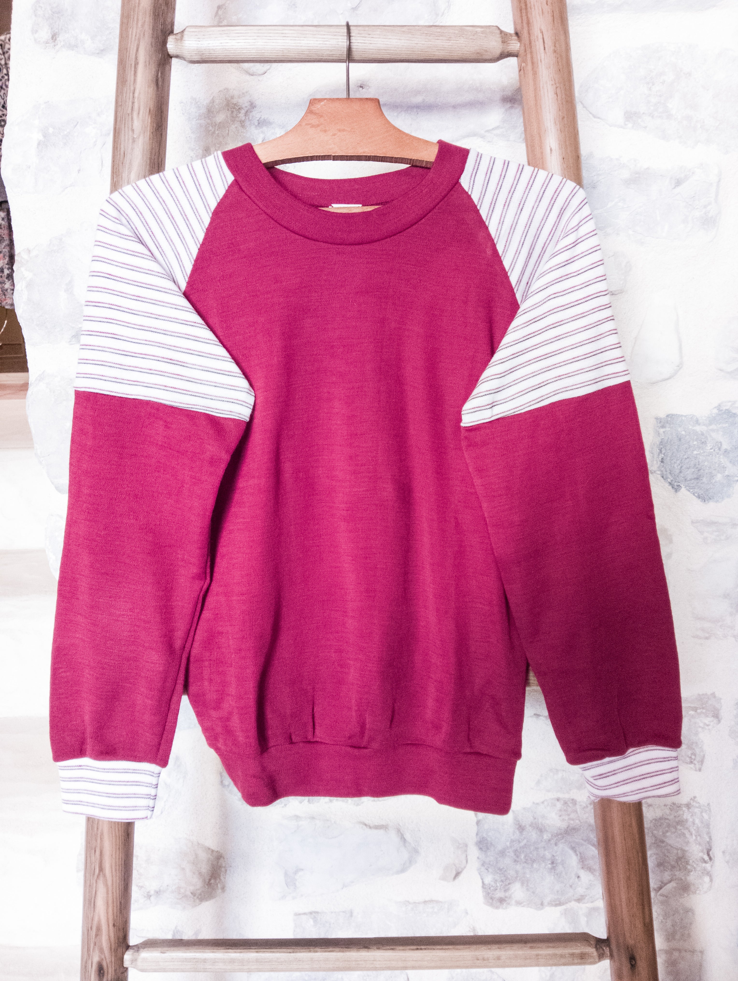 Sweat Pyjama Bordeau Vintage