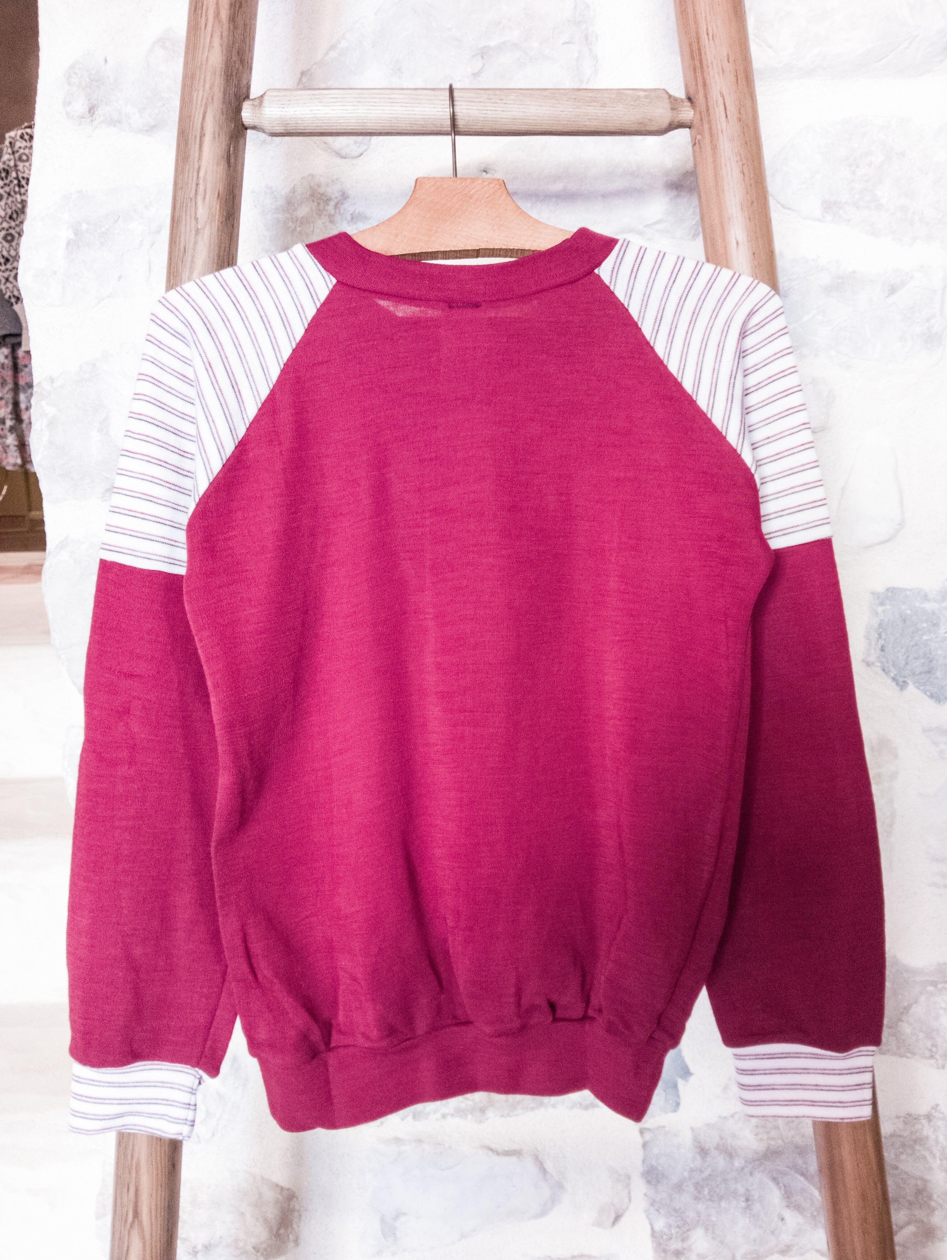 Sweat Pyjama Bordeau Vintage