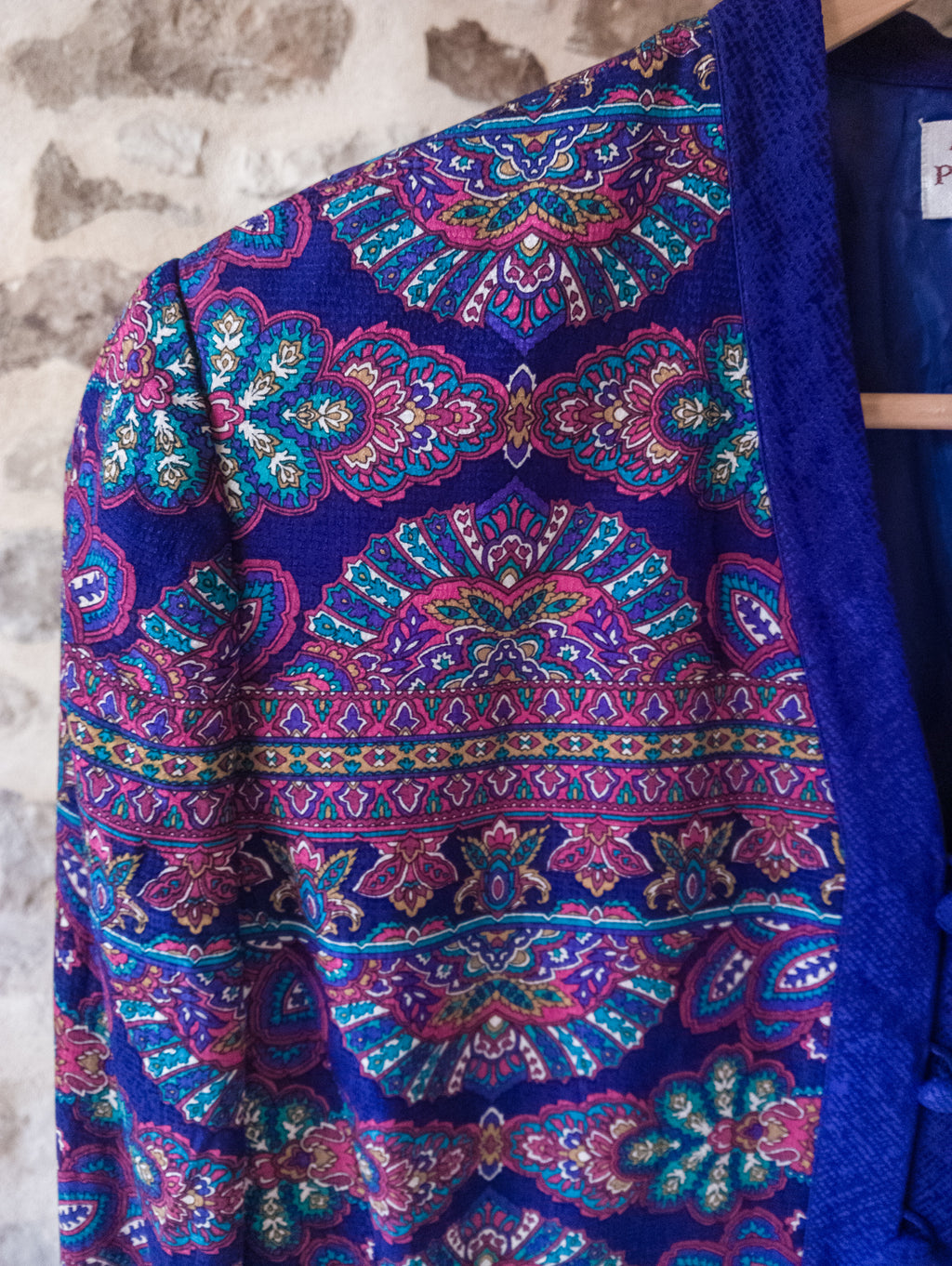 Veste bohème soie ''Indi''