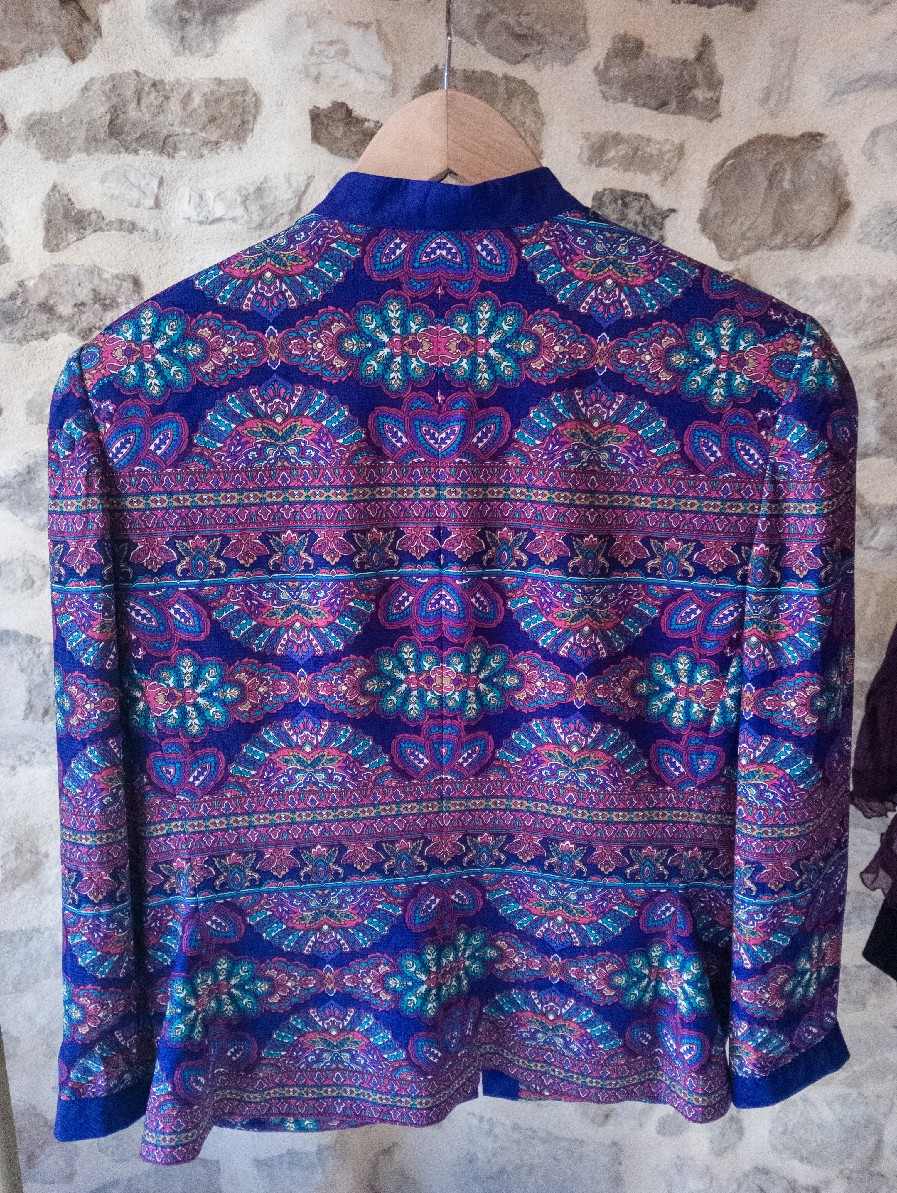 Veste bohème soie ''Indi''