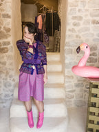 Veste bohème soie ''Indi''