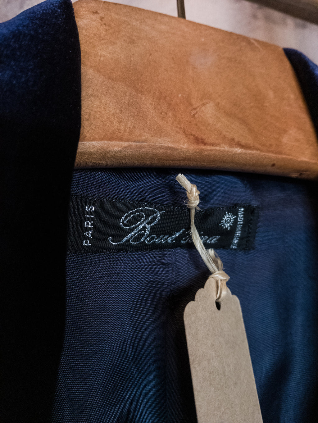 Veste 3/4 Vintage Velours ''Purple Night''