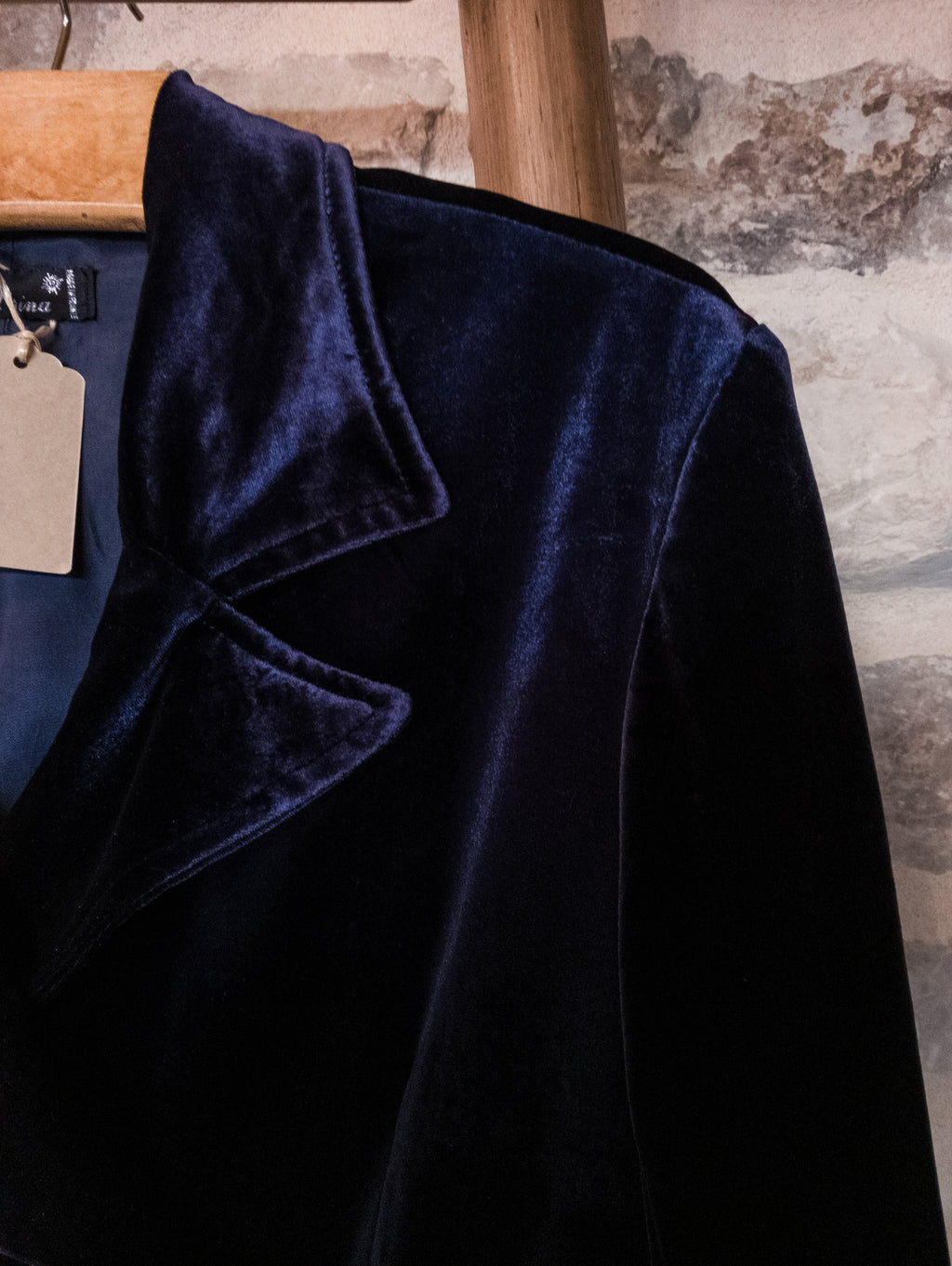 Veste 3/4 Vintage Velours ''Purple Night''